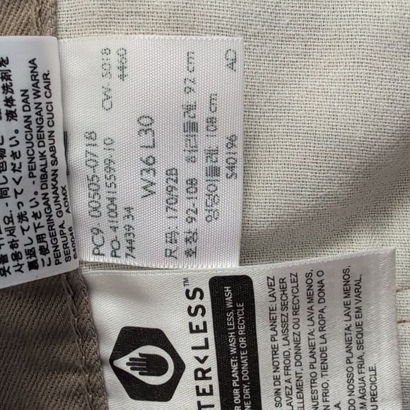 Levi's 505 Tan Jeans Mens 36 X 30 - Picture 5 of 6